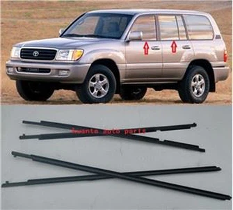Tsheb Qhov Rooj Qhov Rooj Sab Nraud Weatherstrip Rau Toyota Landcruiser 1998-2007 FZJ100