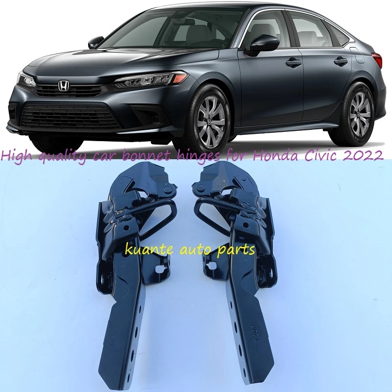 Tsheb Cav Hood Hinges Rau Honda Civic 2022 60120-T20-A00 60170-T20-A00