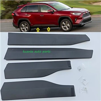Qhov Rooj Molding Trim Garnish Rau Toyota RAV 4 2019-2022 75073-0R100 75074-0R100 75077-0R100 75078-0R100