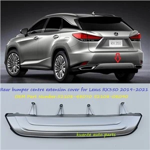 Tsheb Bumper Extension Npog Rau Lexus RX 350 2019-2021 52108-48070 52108-0E090