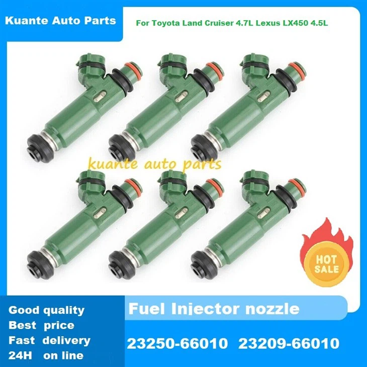 Hloov Toyota Denso Roj Injector 23209-66010 23250-66010